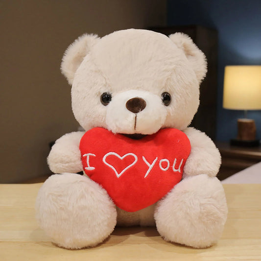 Plush Teddy Bear "I Love You"